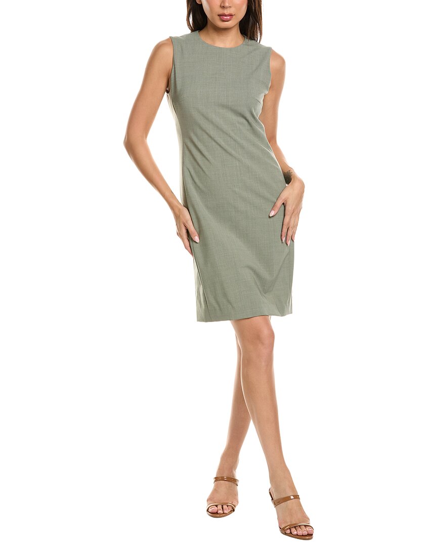 Vestido de mezcla de lana corto