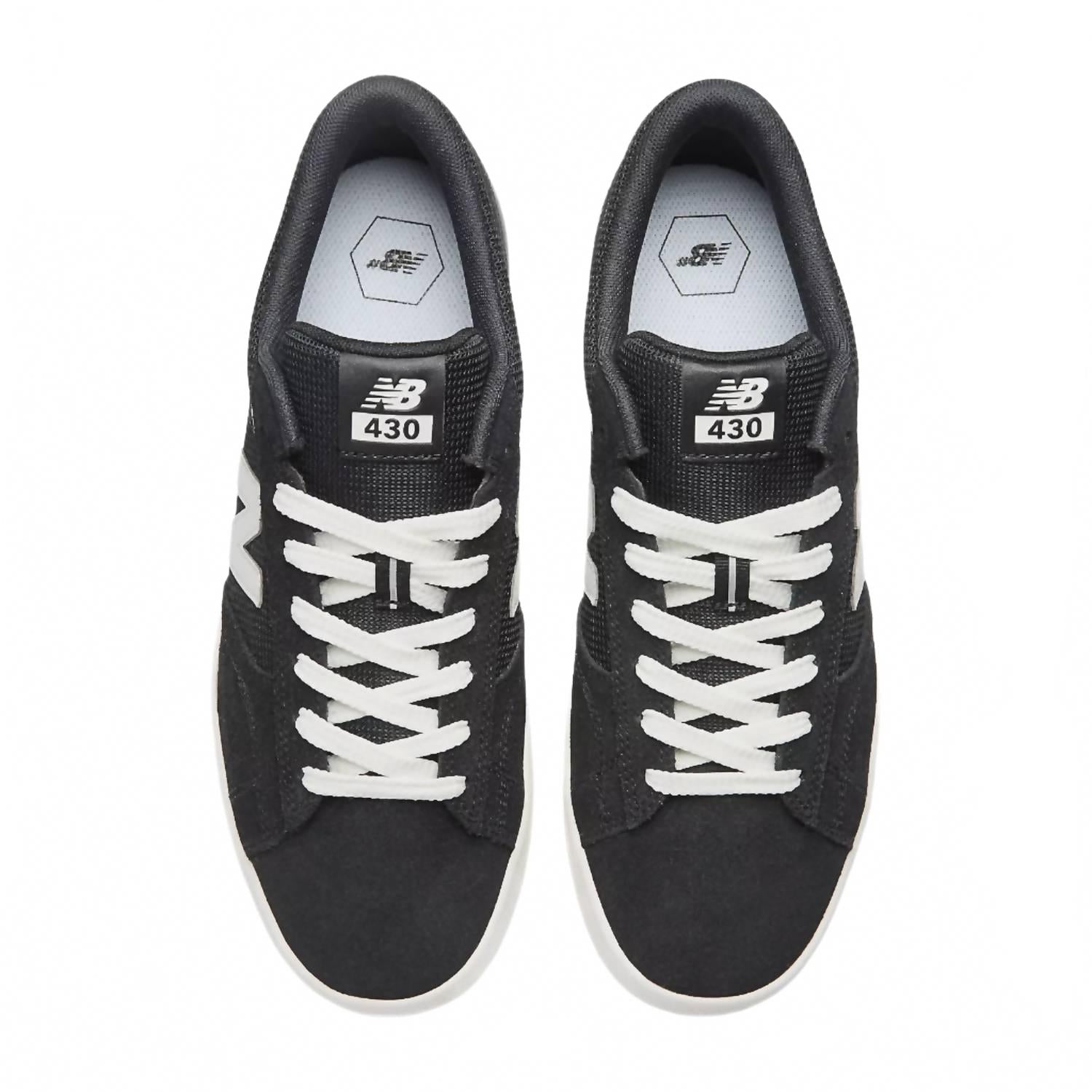 Zapatos de hombre color negro y blanco