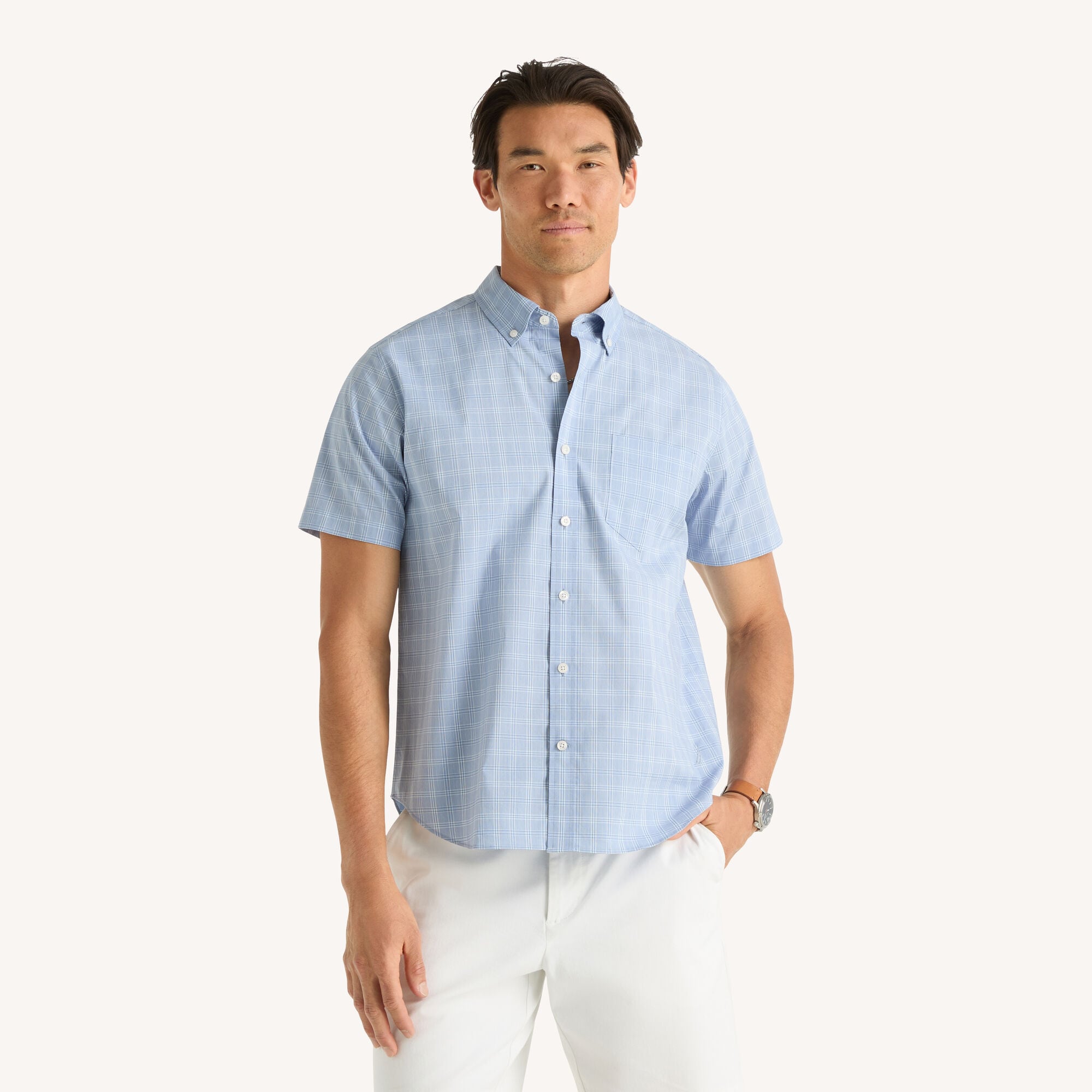 Camisa de hombre a cuadros
