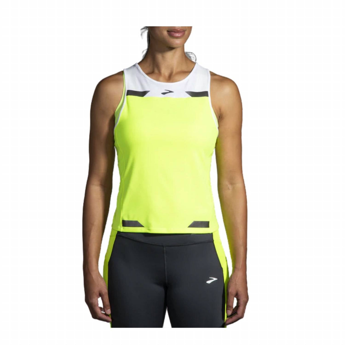 Camiseta sin mangas de mujer color blanco