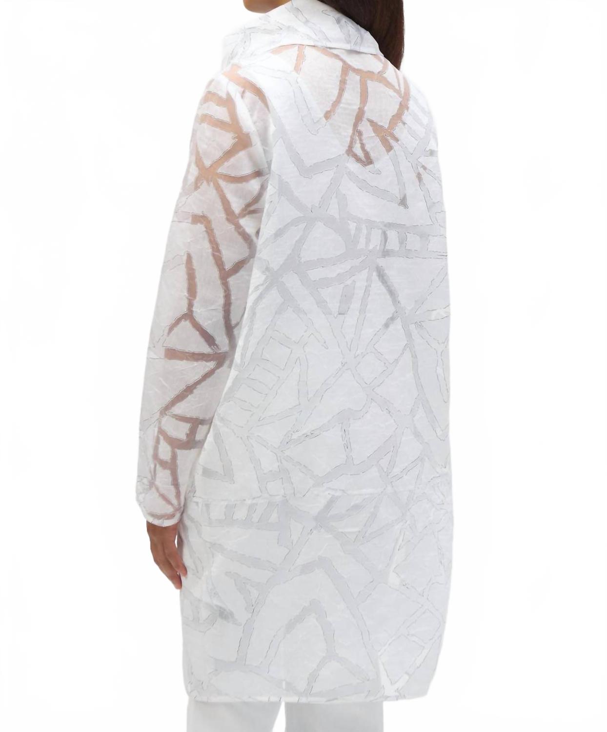 Chaqueta color blanco