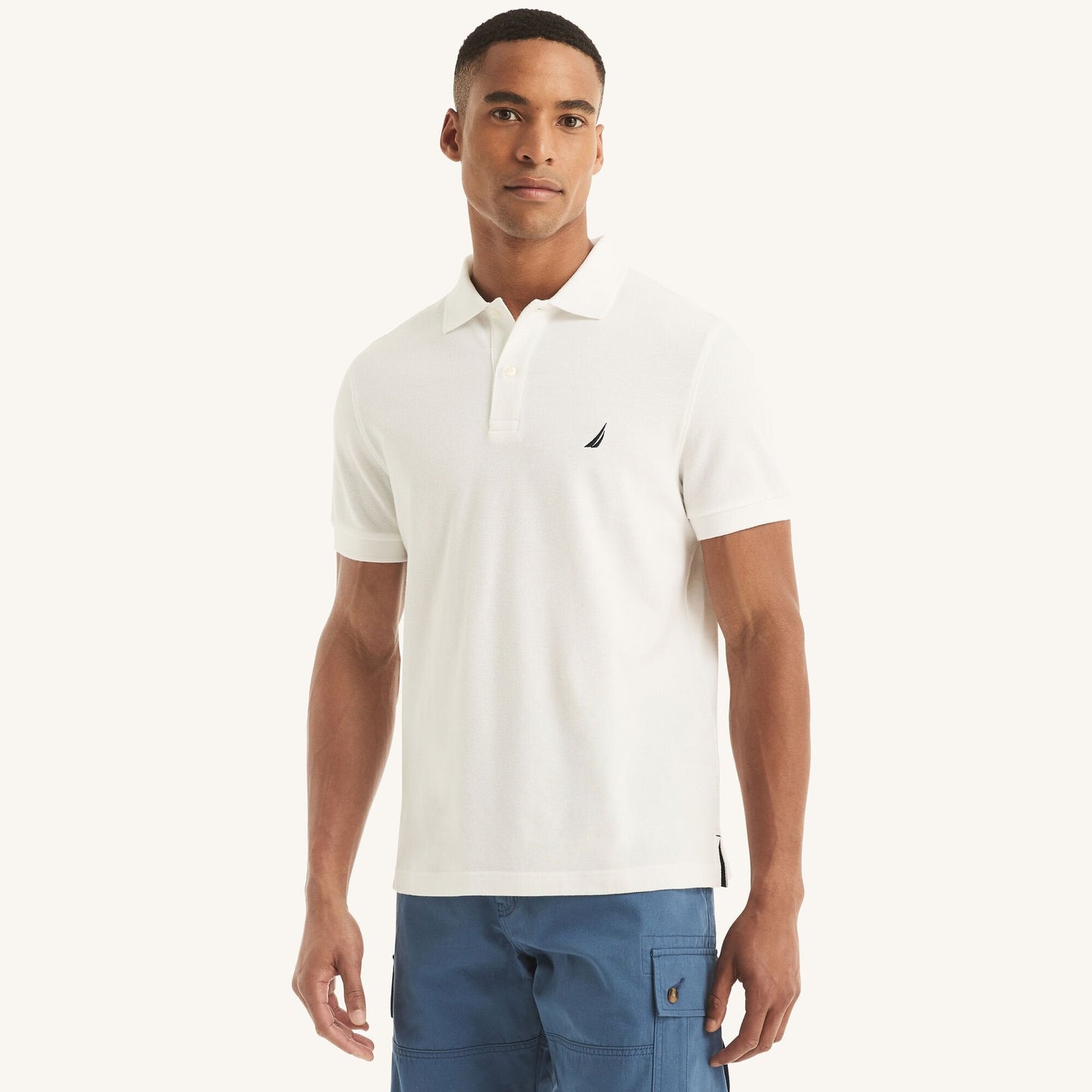Polo de hombre de corte ajustado