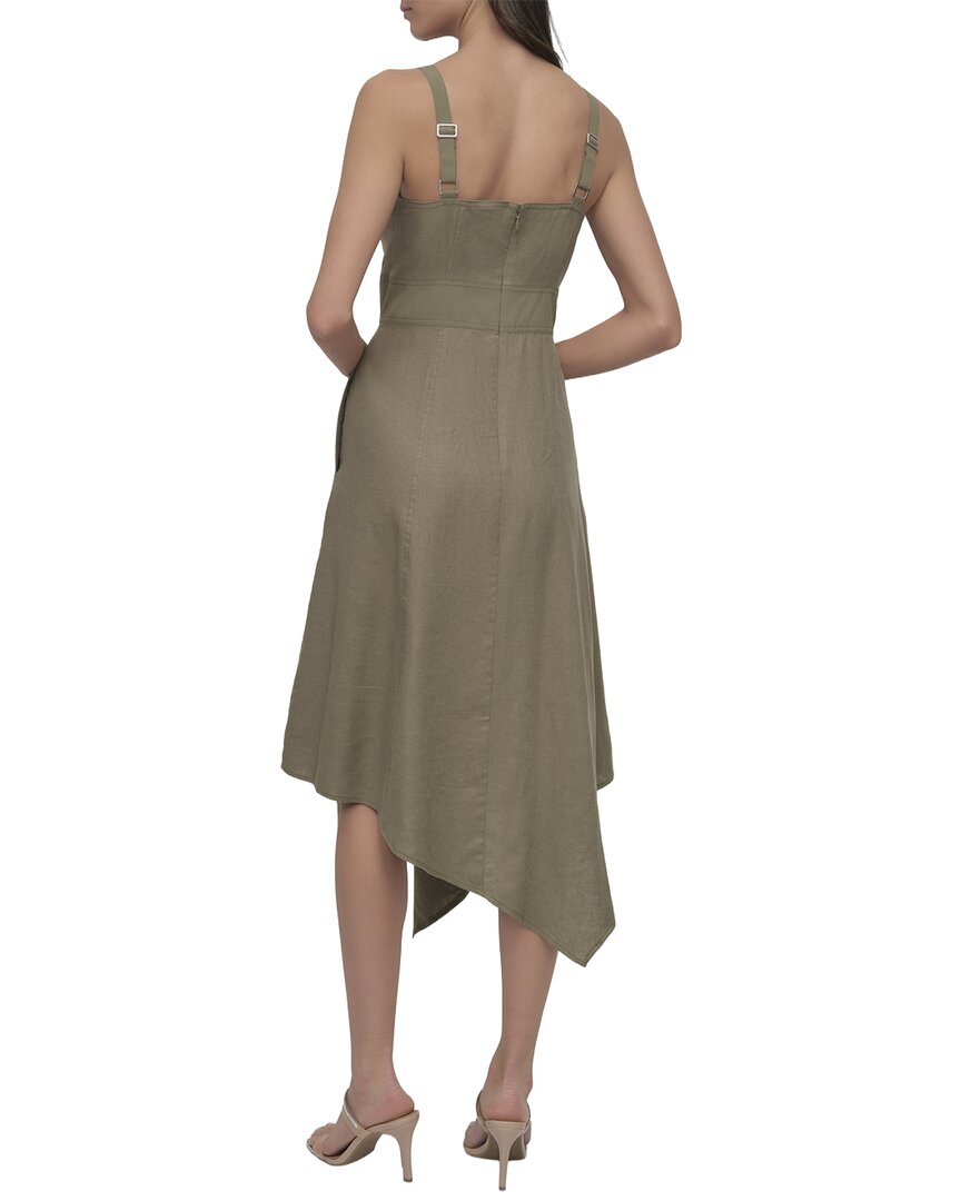 Vestido de mezcla de lino