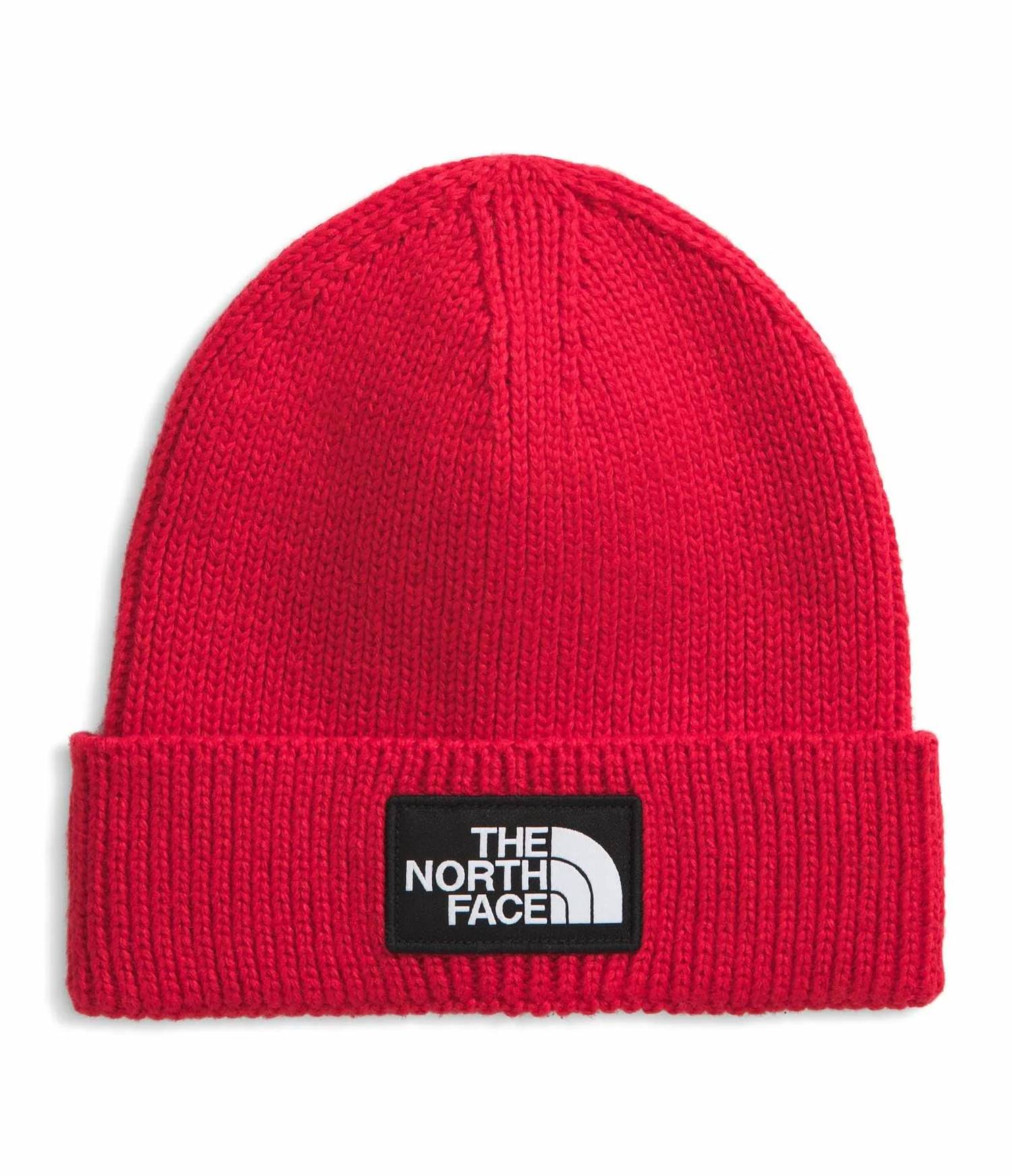 Gorro tejido unisex color rojo