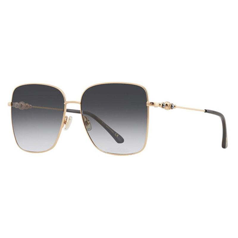 Gafas color negro y gris y dorado