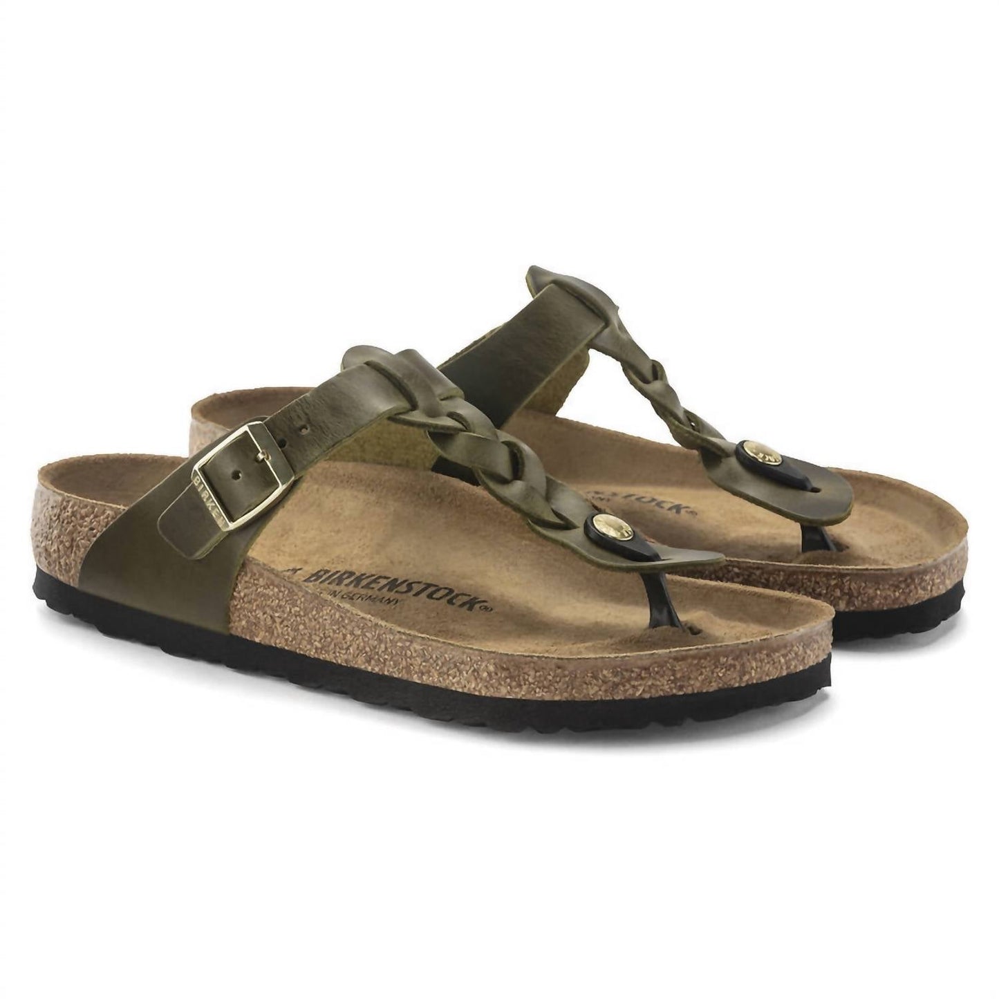 Sandalias de mujer color verde
