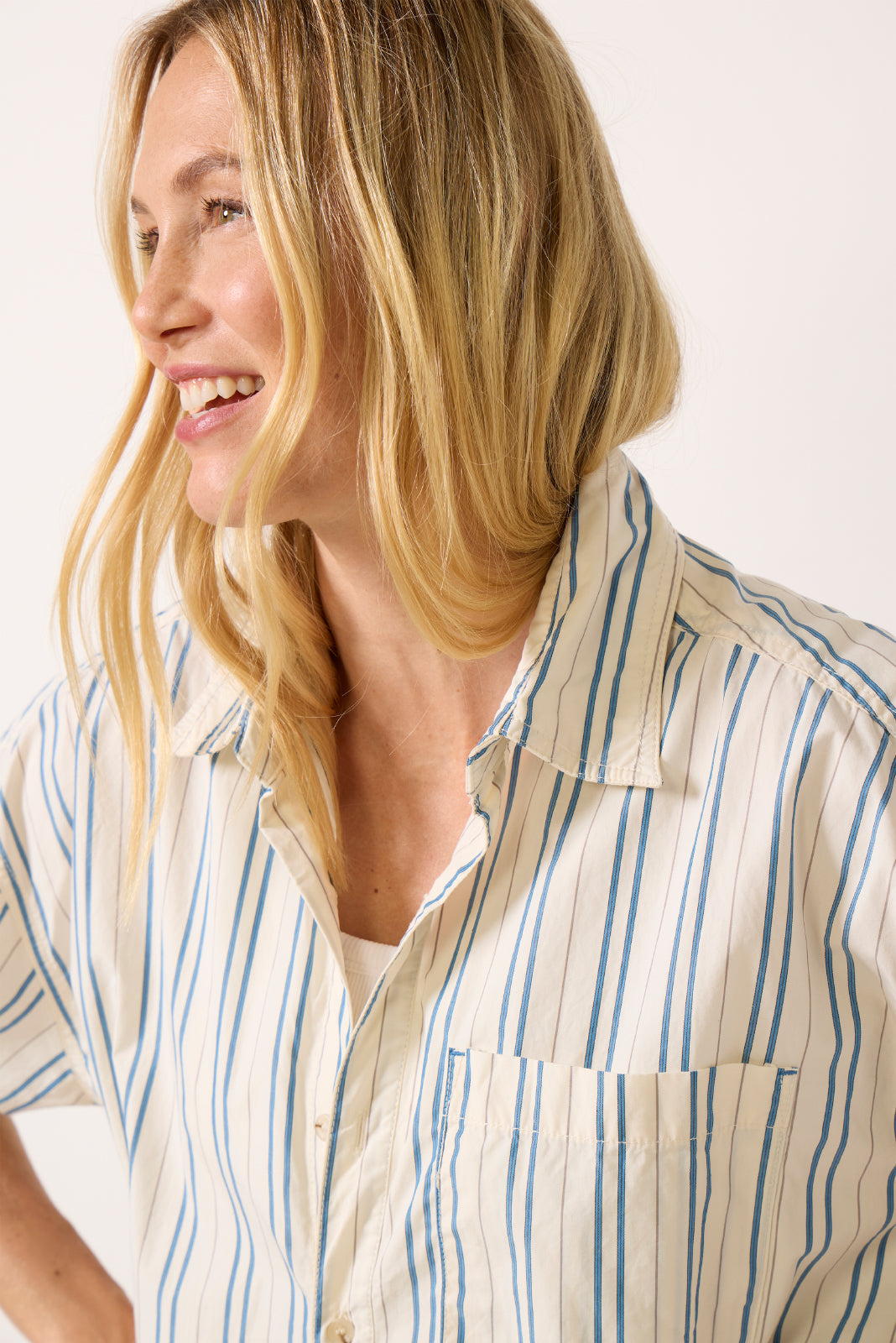 Camisa de mujer a rayas