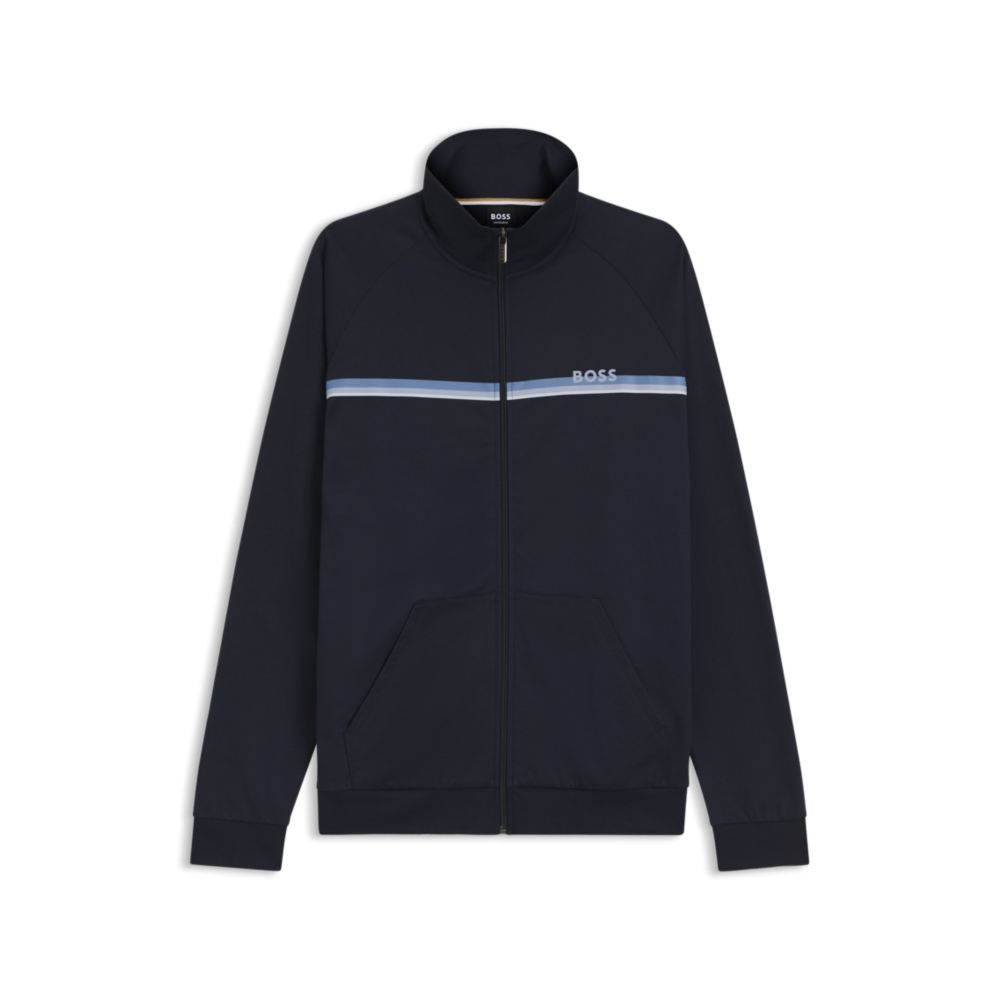 Chaqueta de algodón a rayas
