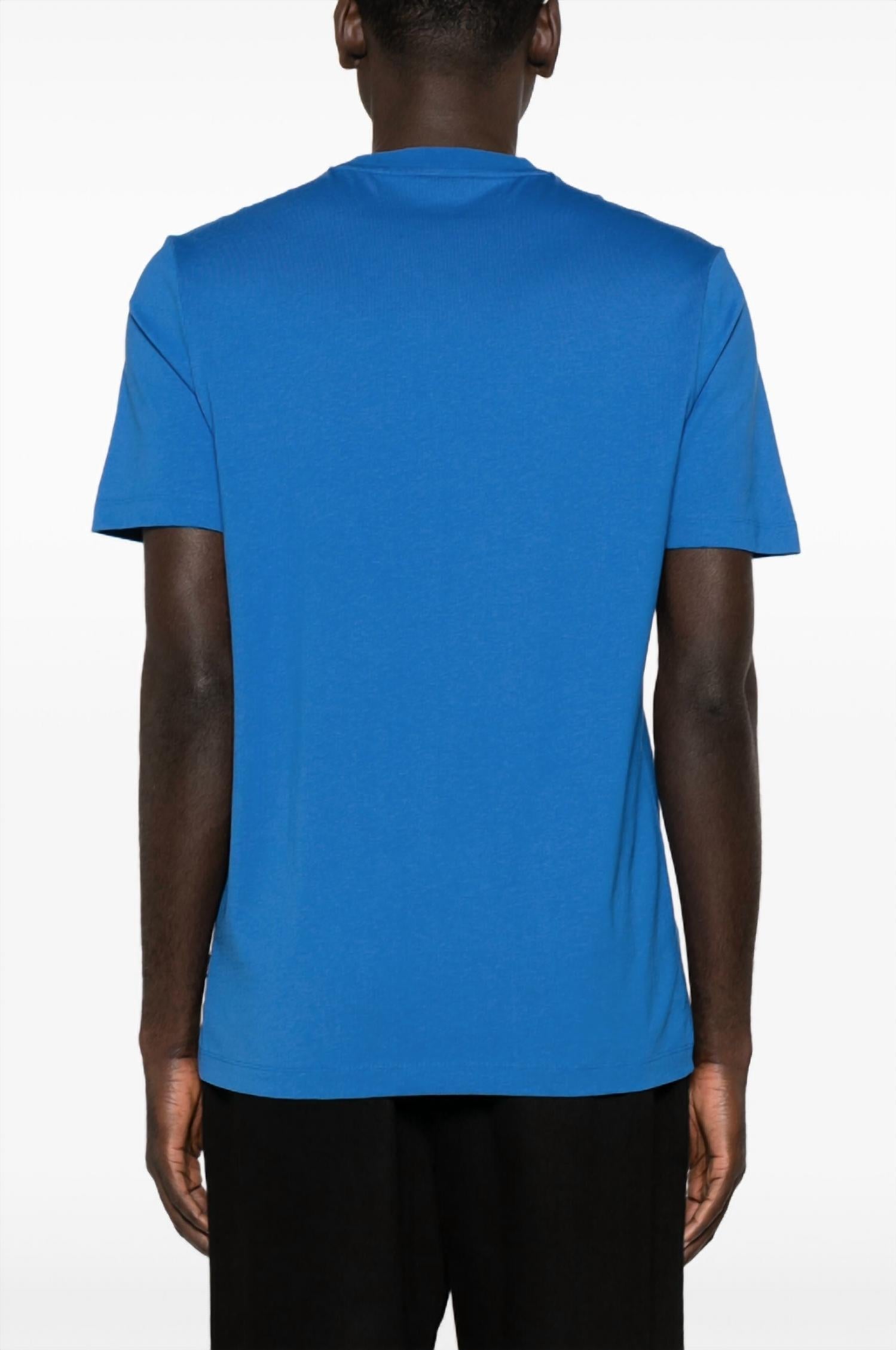Camiseta de hombre color azul