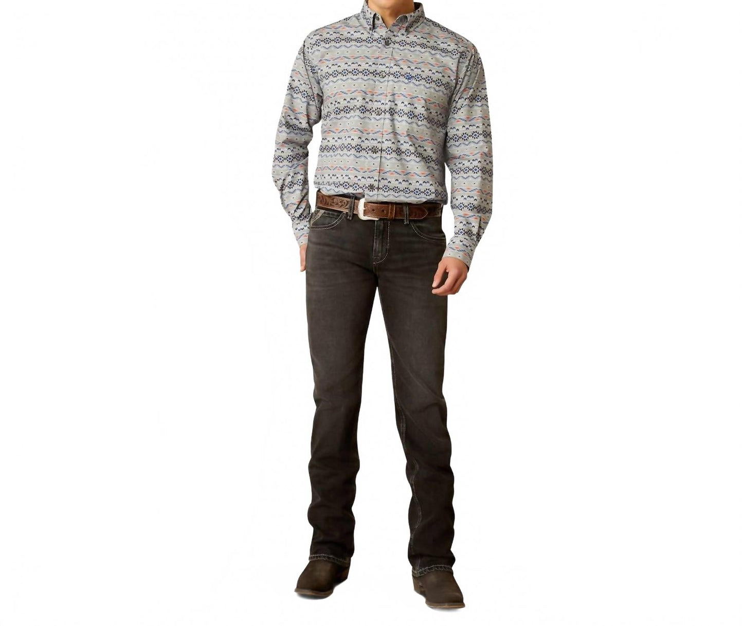 Camisa de hombre color gris