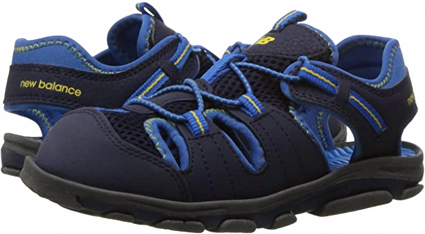 Sandalias infantil color azul marino y azul