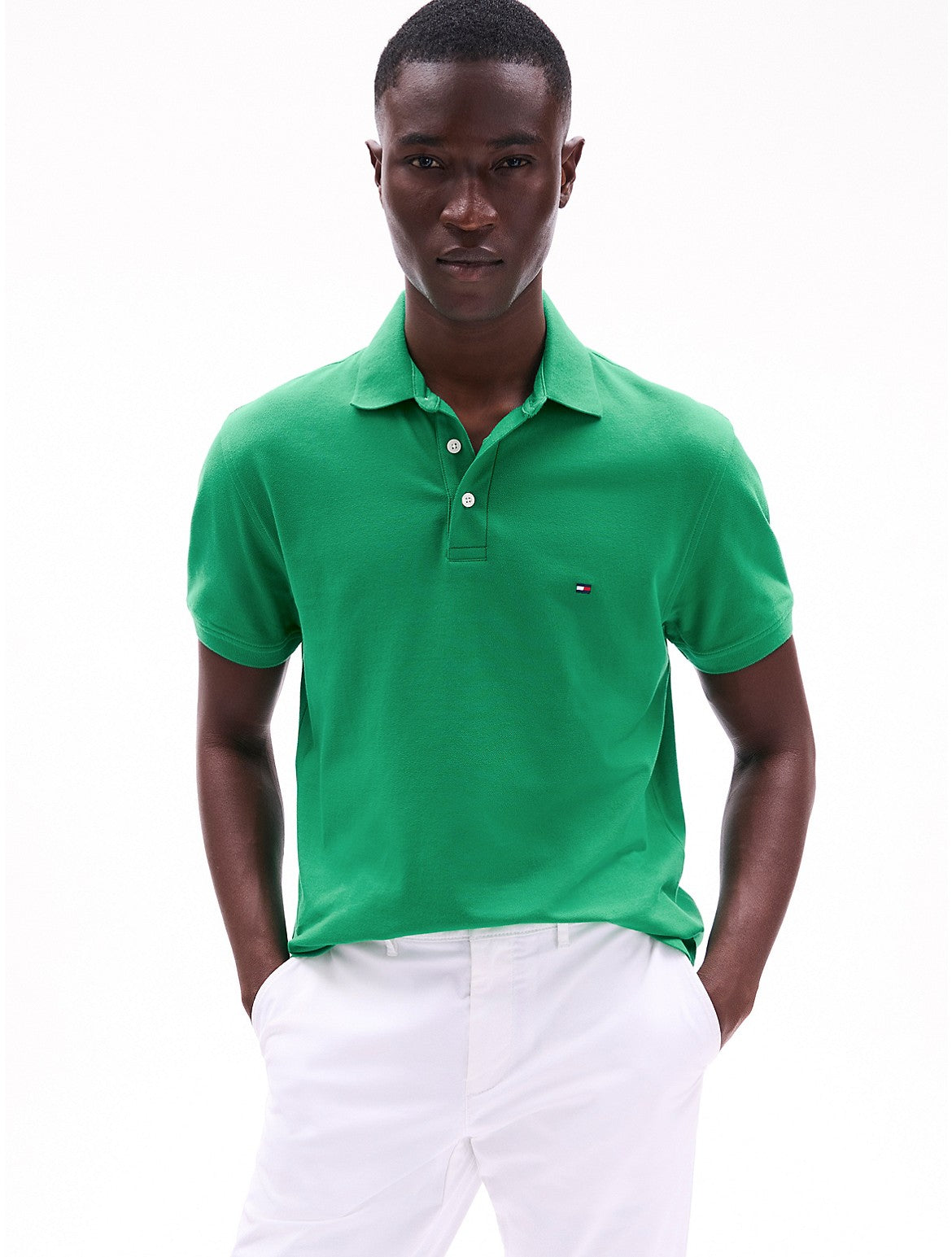 Polo de hombre de corte ajustado
