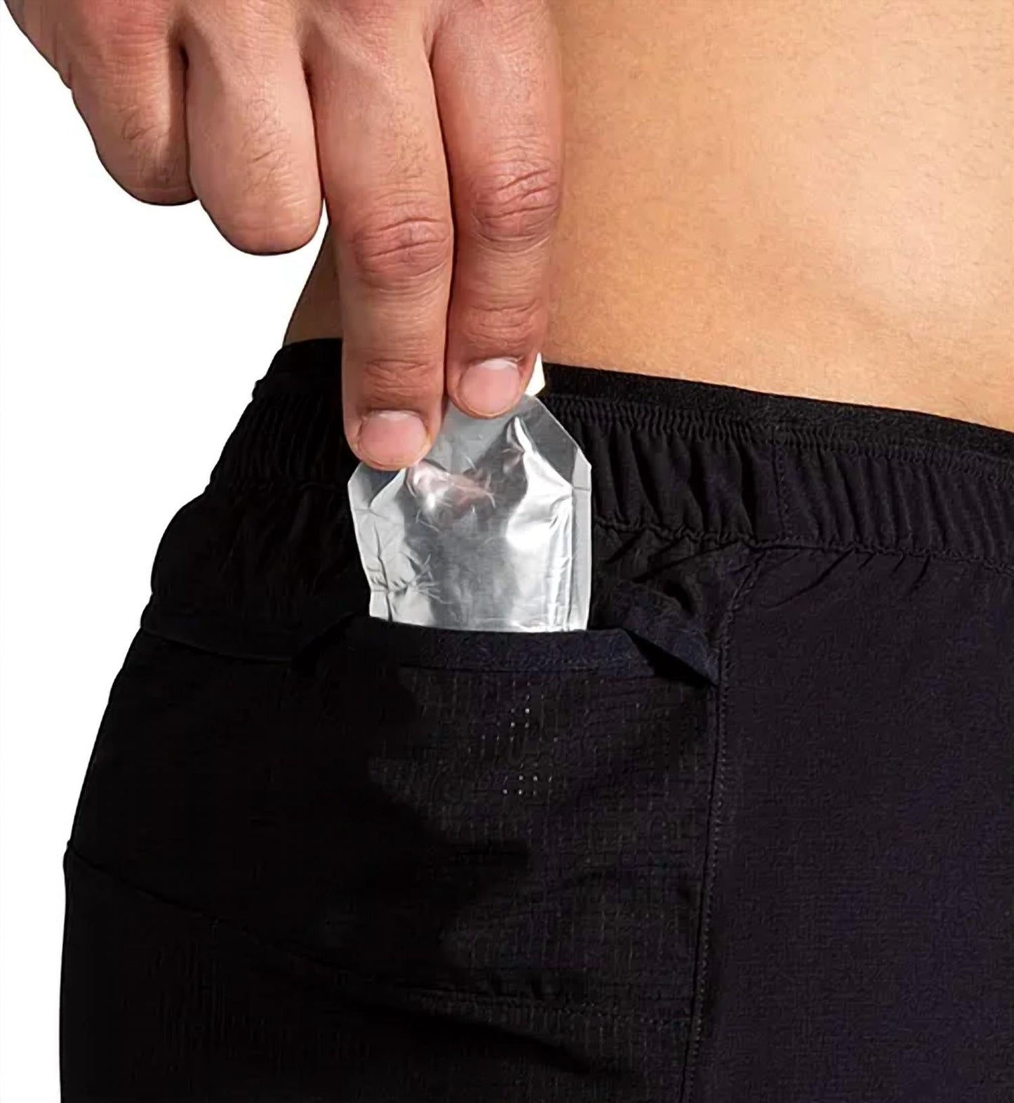 Short de hombre color negro