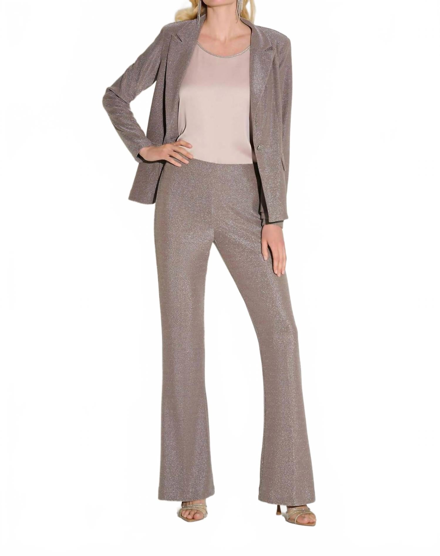 Pantalón color taupe