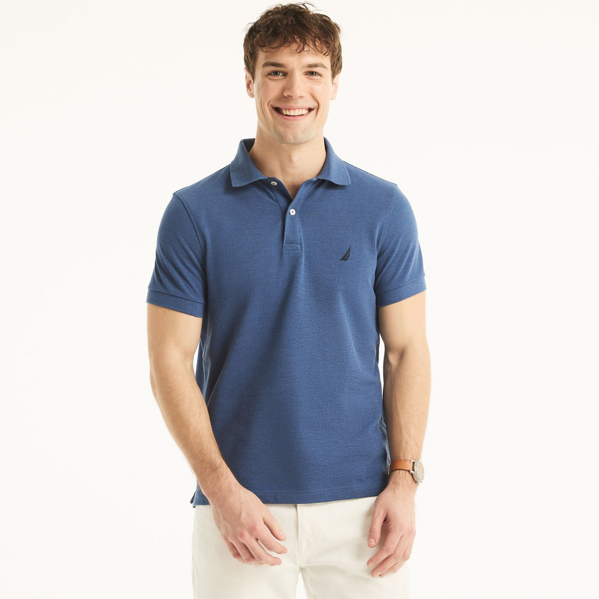 Polo de hombre de corte ajustado