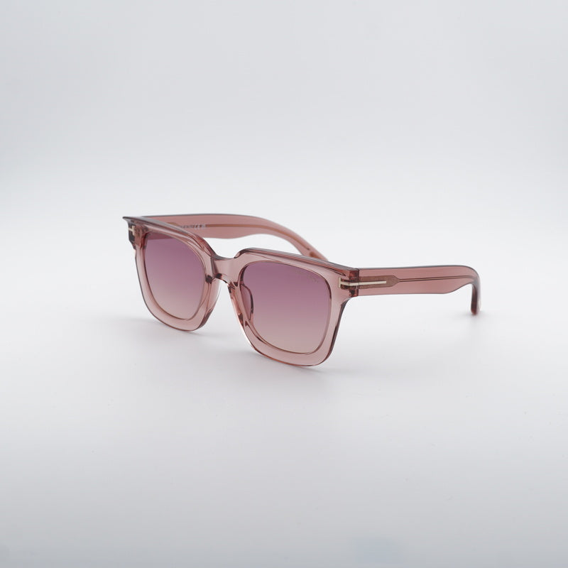 Gafas color rosado y violeta