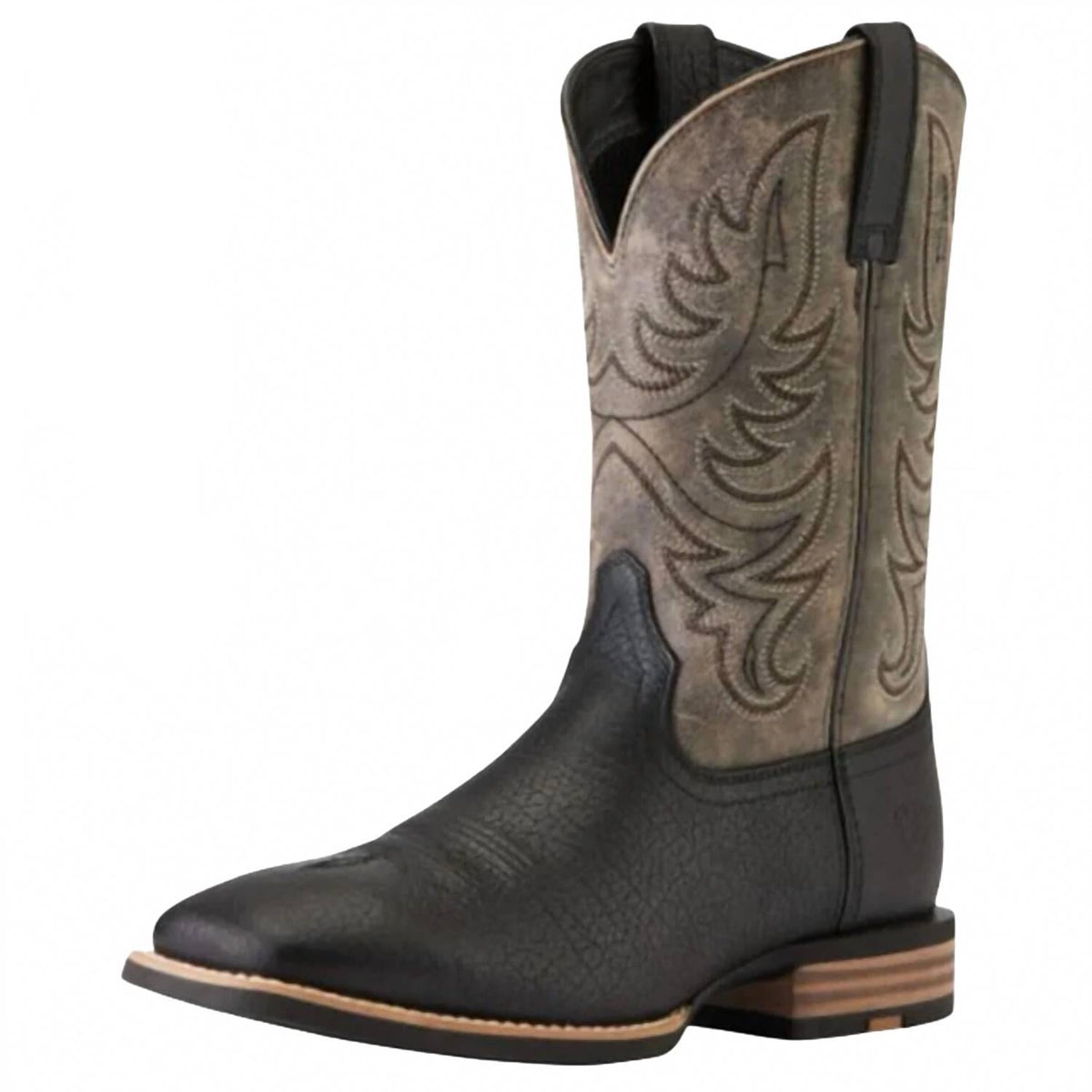 Botas de hombre color negro y gris