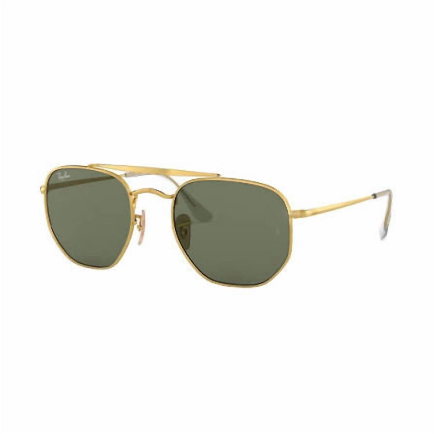 Gafas de sol unisex con lentes polarizados color verde y dorado