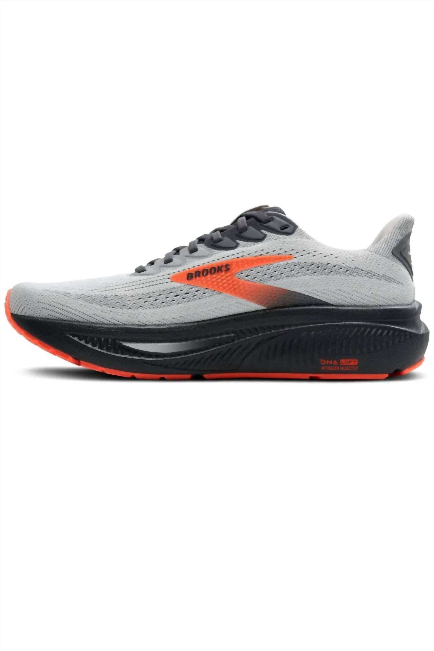 Tenis para correr de hombre color naranja