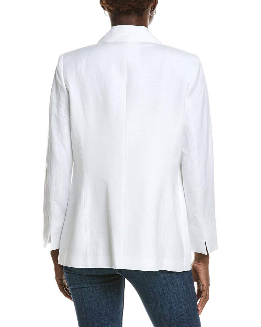 Blazer de mezcla de lino
