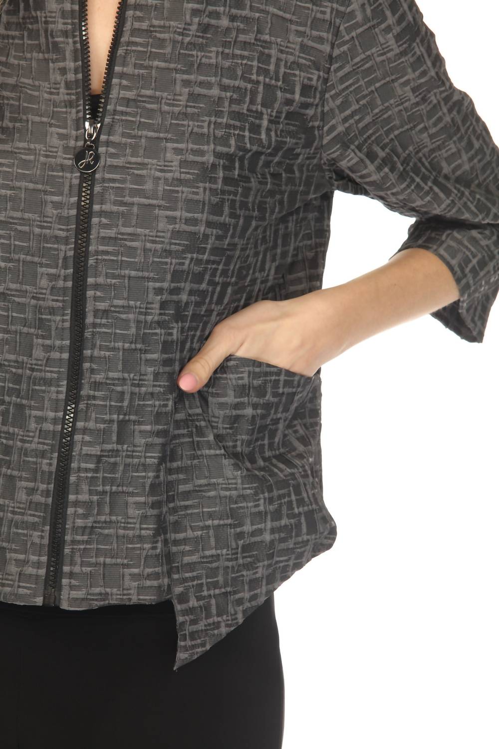 Chaqueta color gris