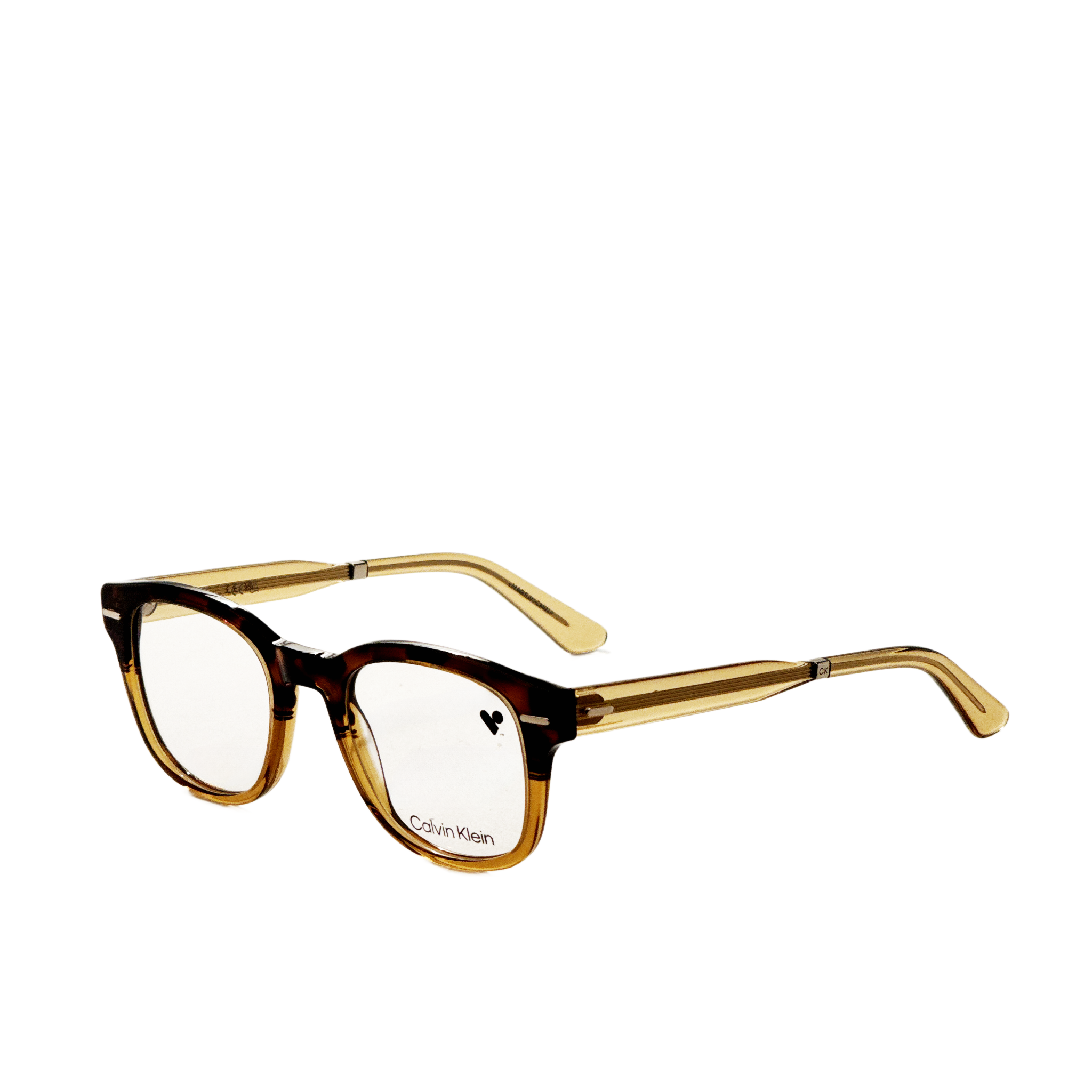 Montura para gafas unisex 49 mm color café