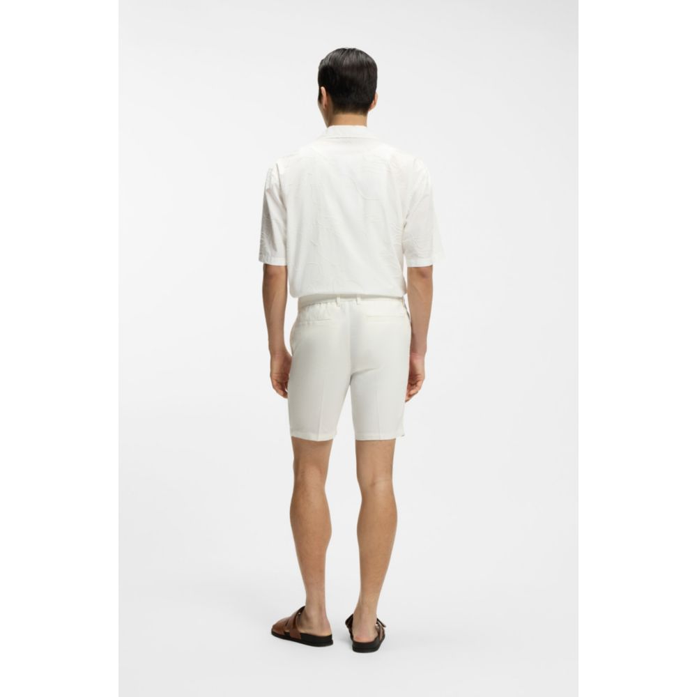 Short de mezcla de lino