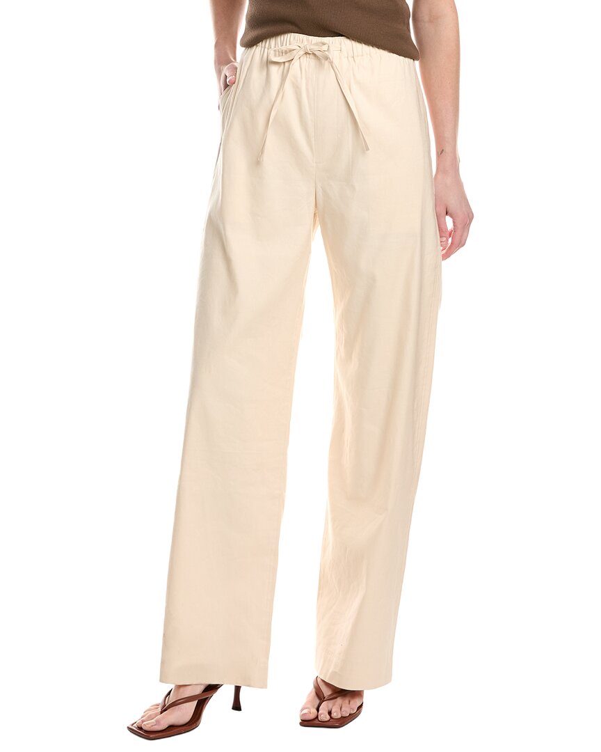 Pantalón de mezcla de lino