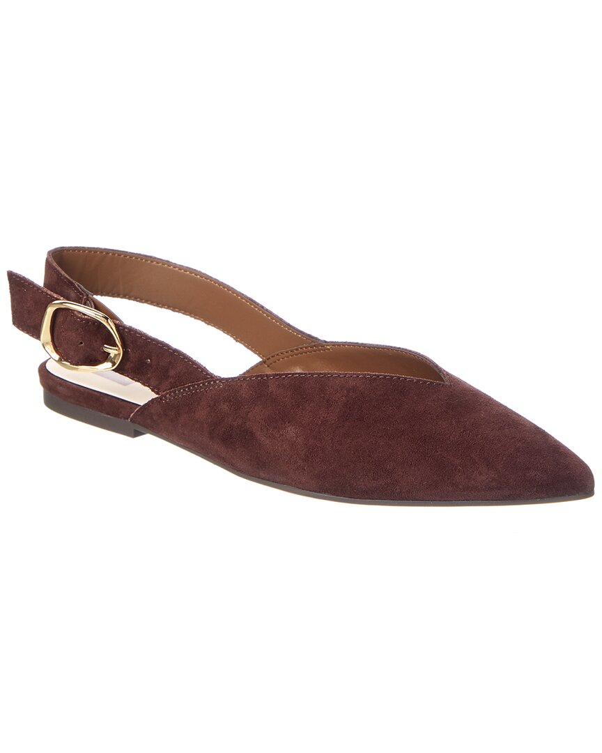 Zapatos planos de gamuza