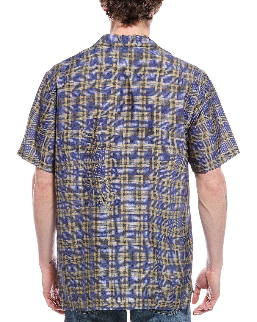 Camisa de mezcla de seda