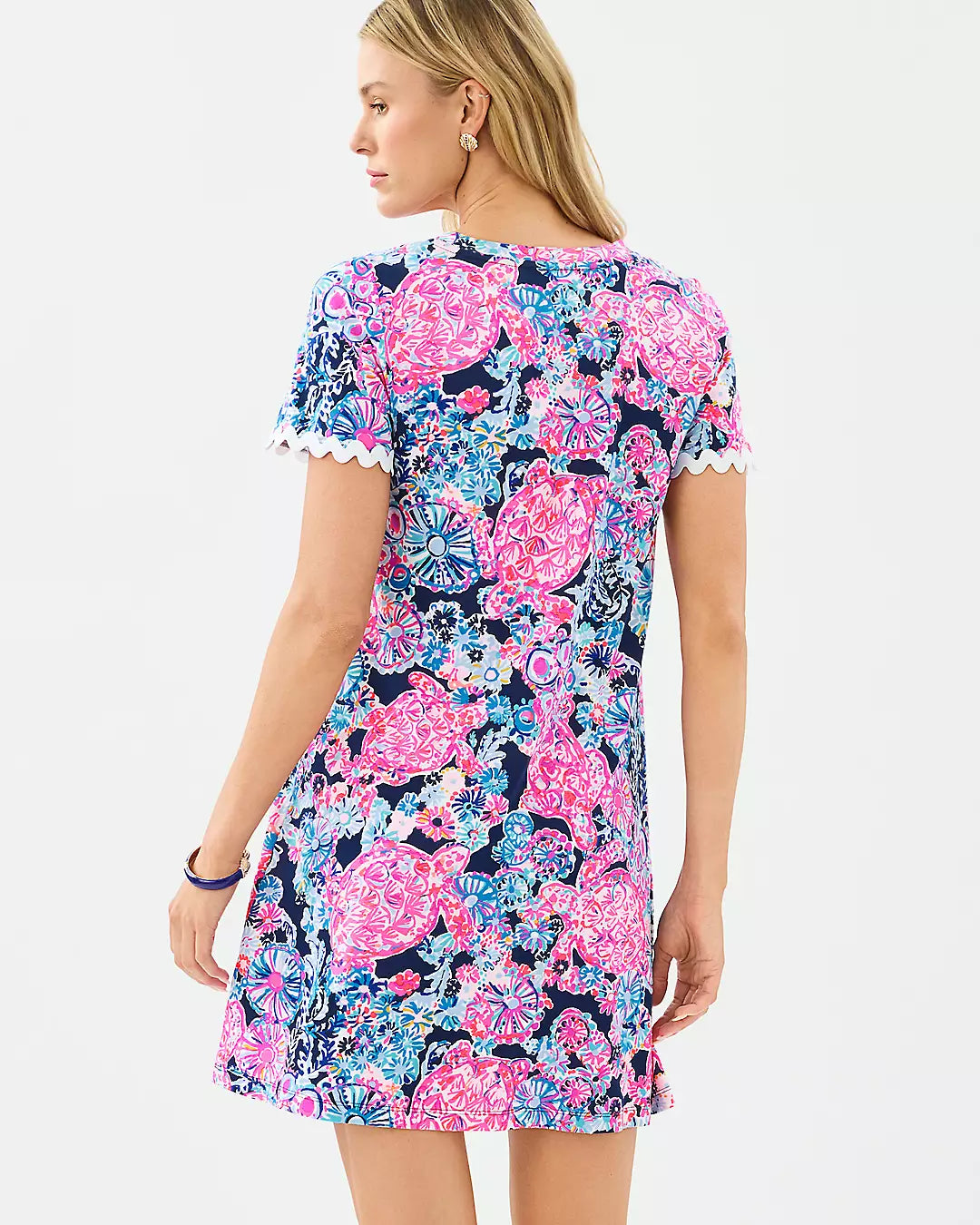 Vestido de manga corta