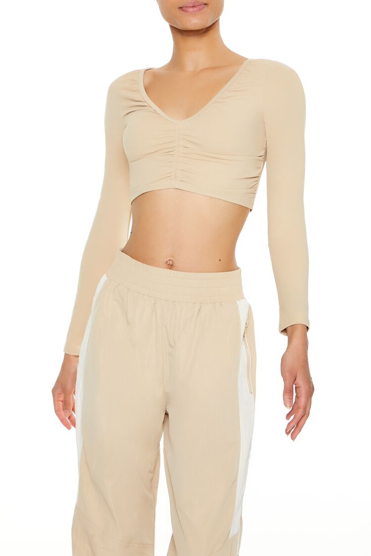 Top con cuello en V