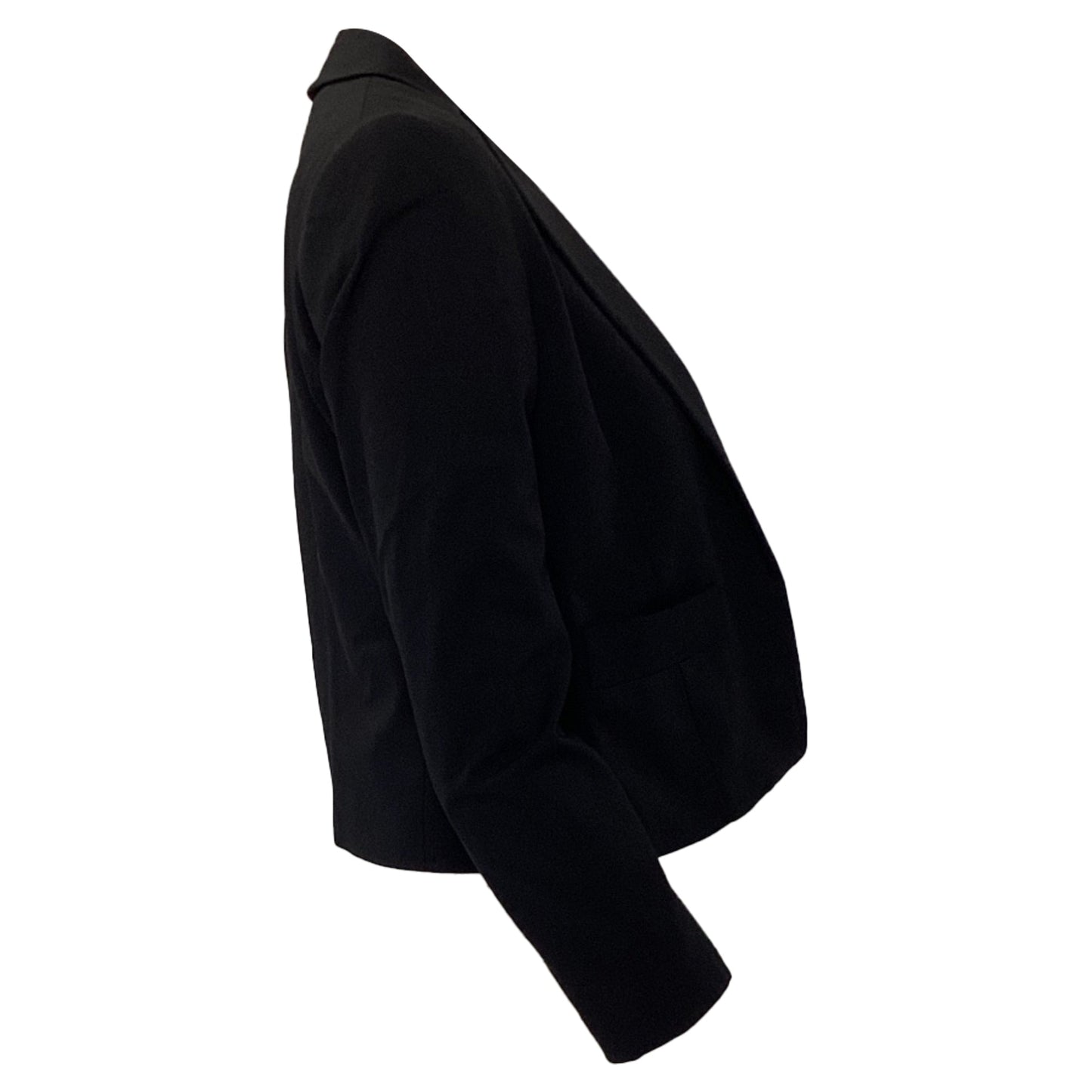 Blazer de lana color negro