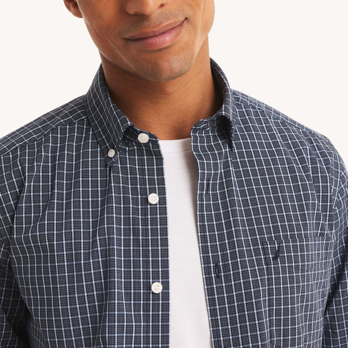 Camisa de hombre a cuadros