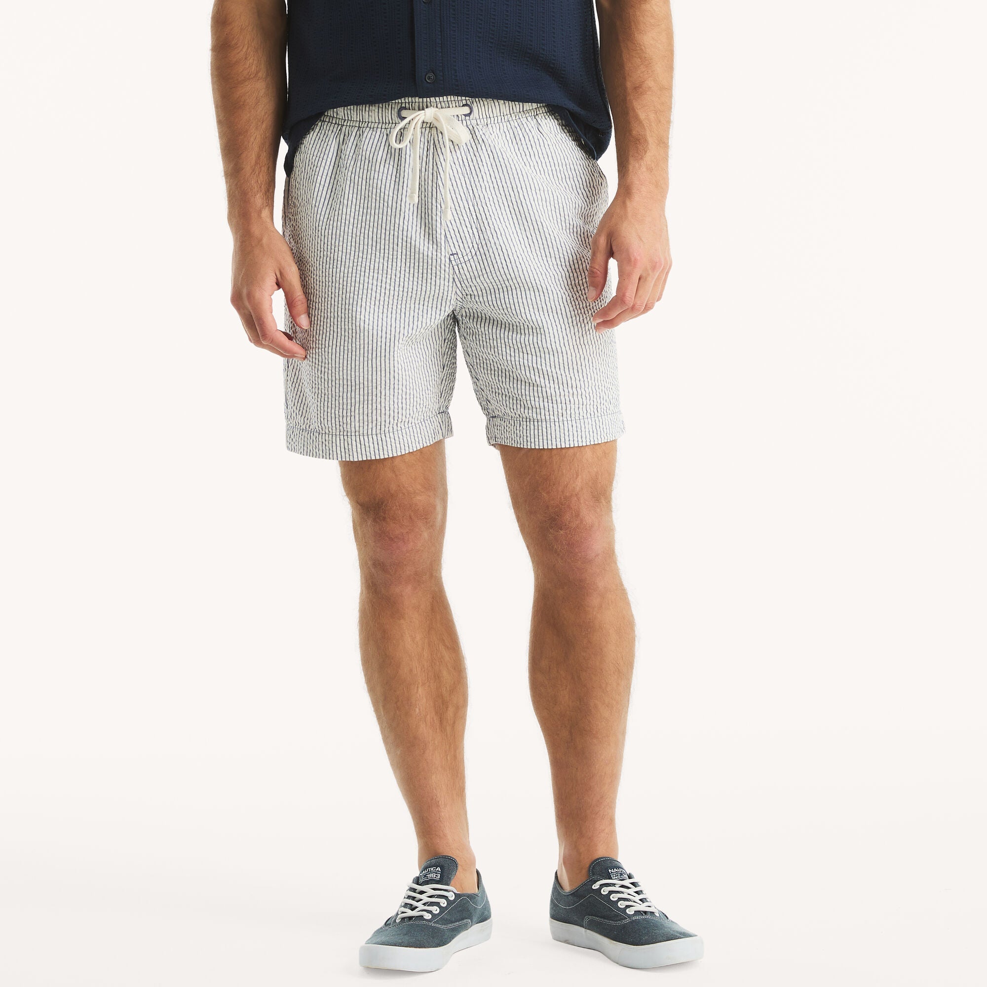 Short de hombre a rayas