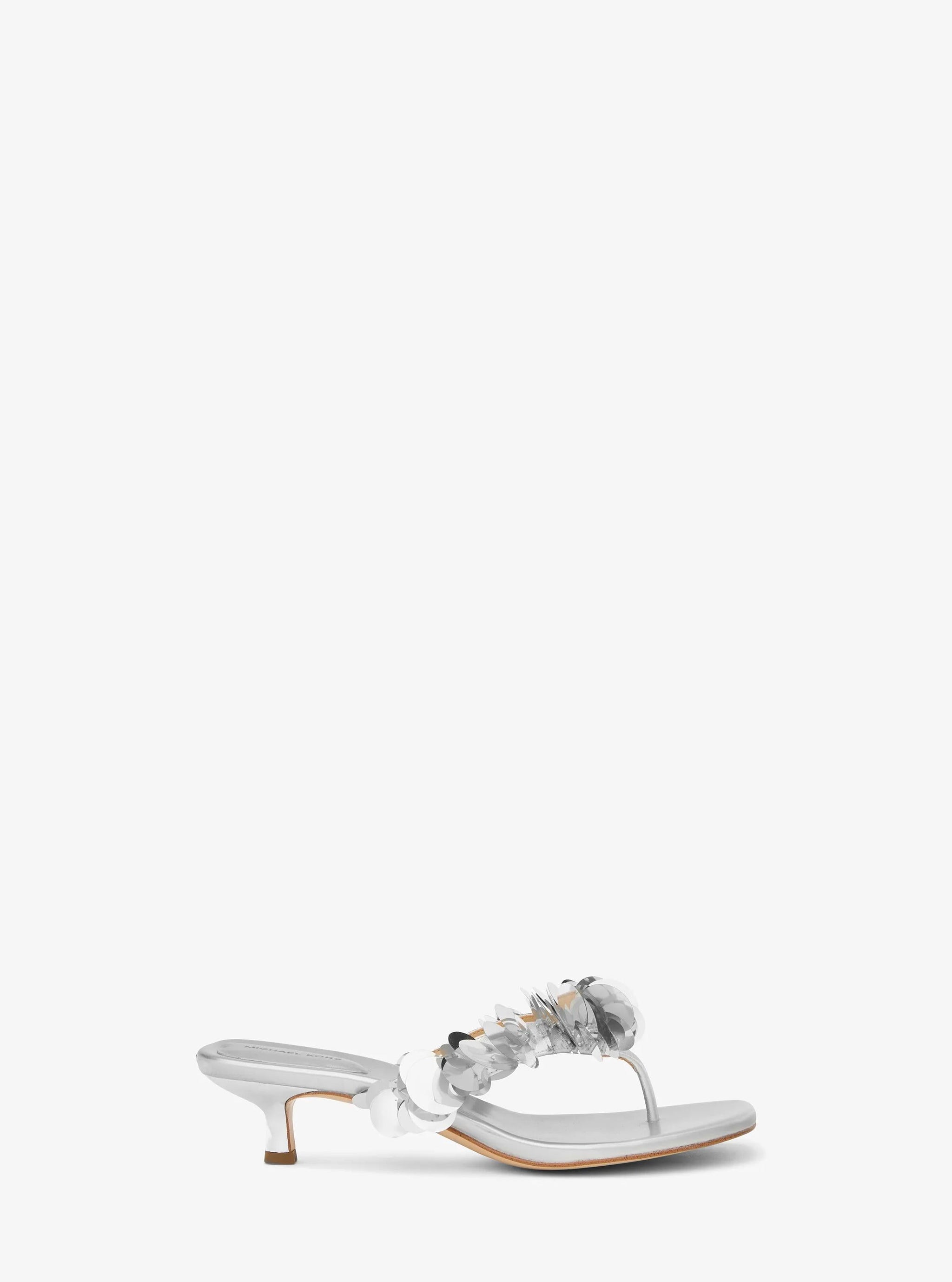 Sandalias con lentejuelas