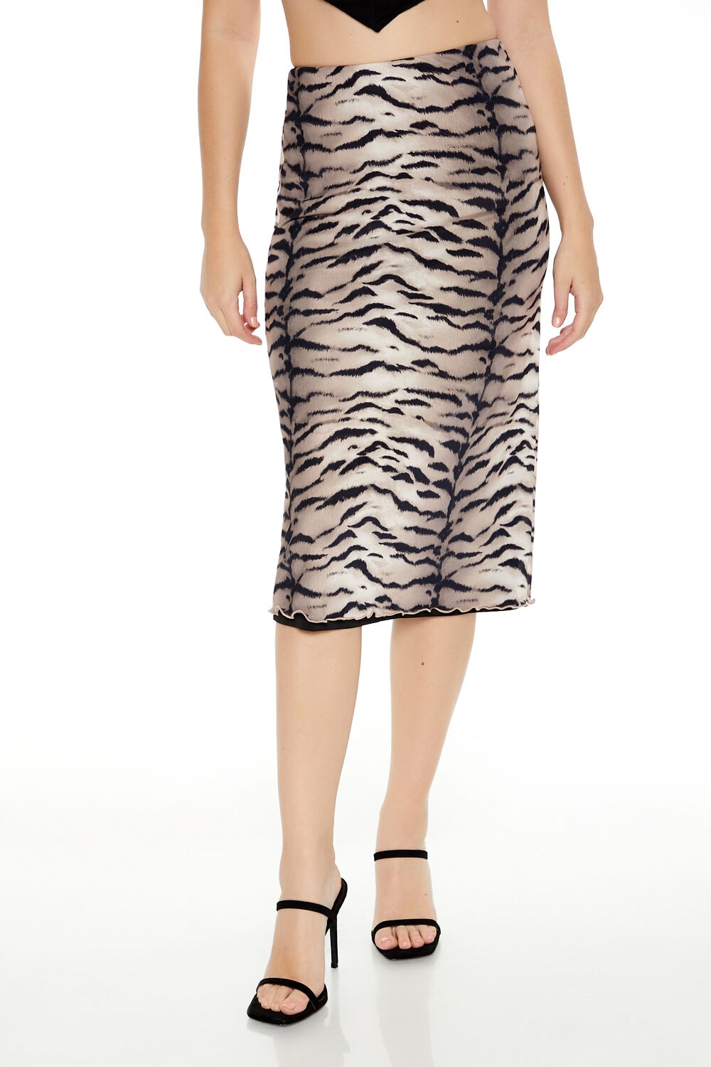 Falda midi