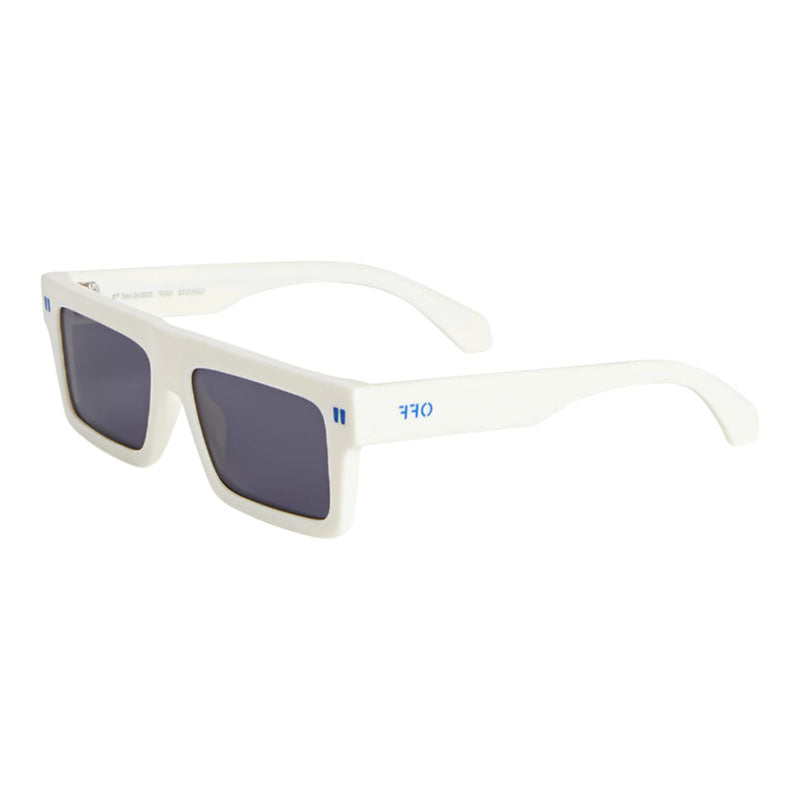 Gafas color gris oscuro y blanco