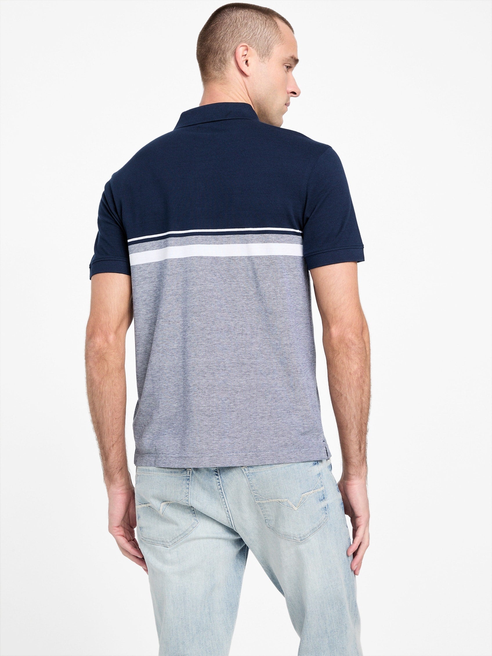 Polo a rayas