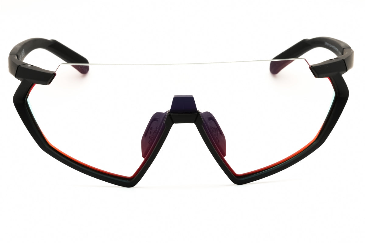 Gafas color negro y vinotinto