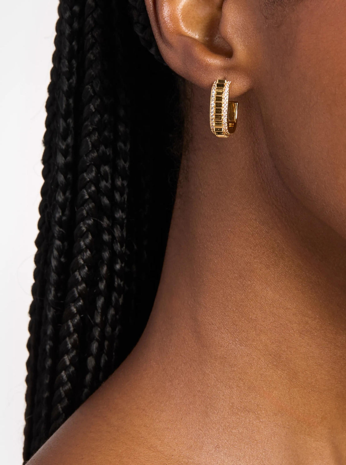 Aretes color dorado
