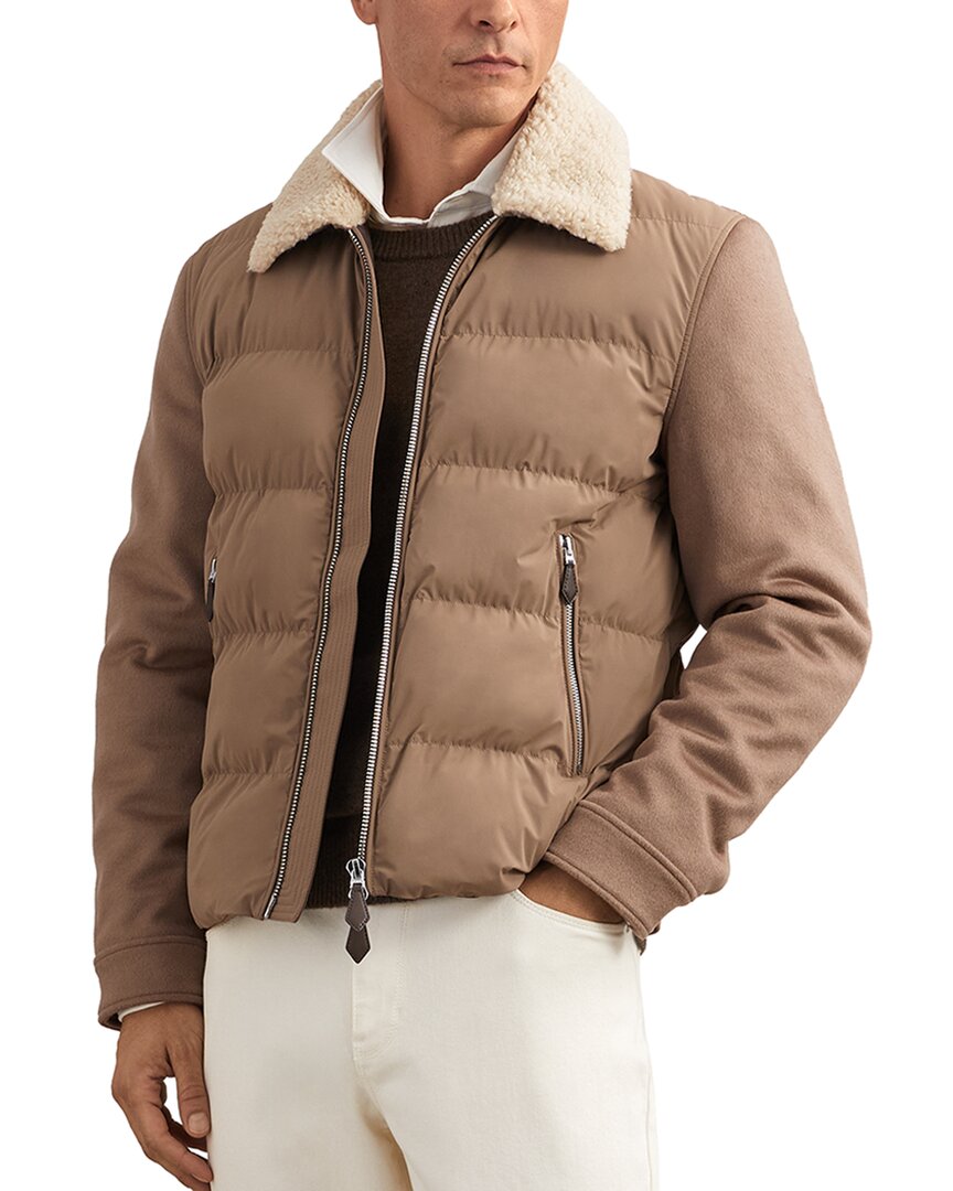 Chaqueta de mezcla de lana