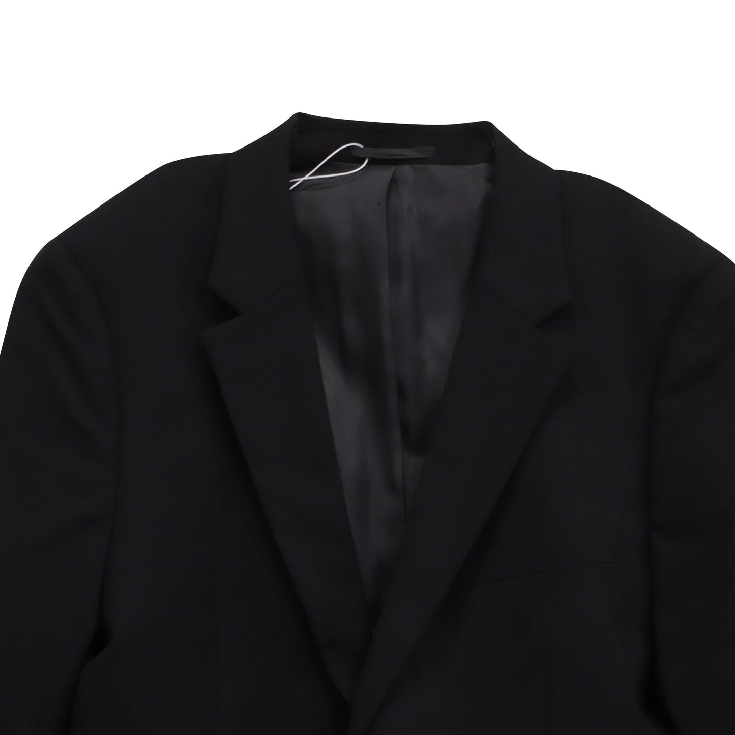 Blazer de lana color negro