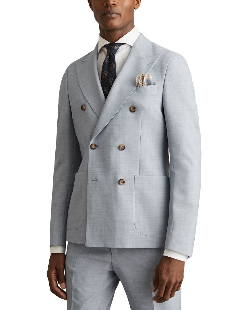 Blazer de mezcla de lana