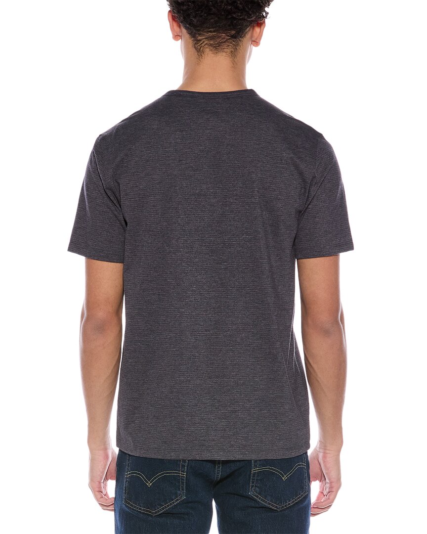 Vince Camisa Henley Mini Rayas