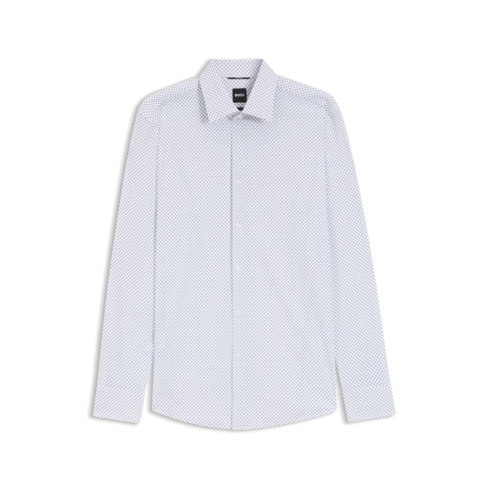 Camisa de corte ajustado con estampado