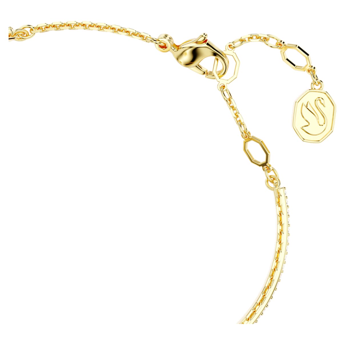 Pulsera color rojo y dorado