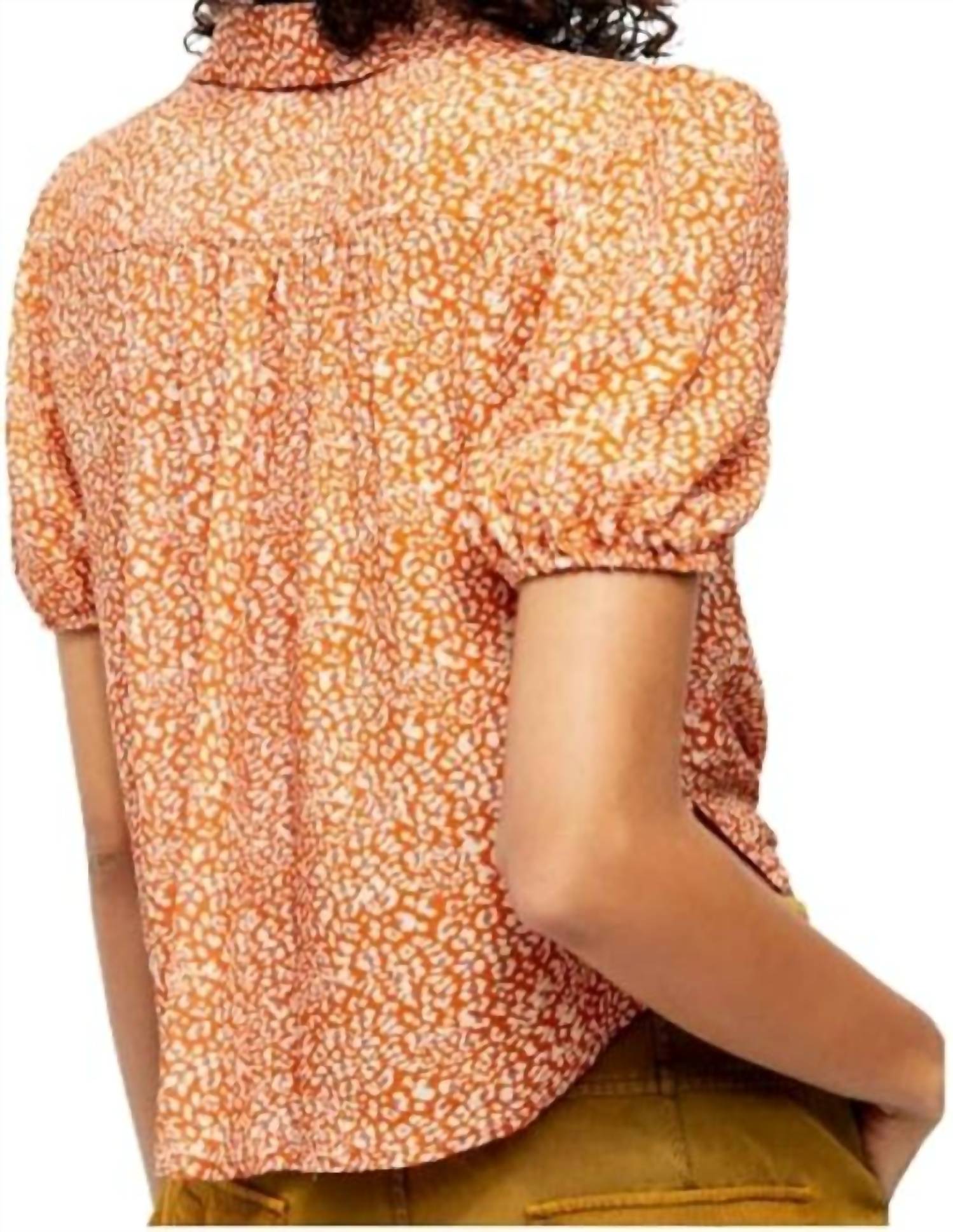 Blusa de manga corta