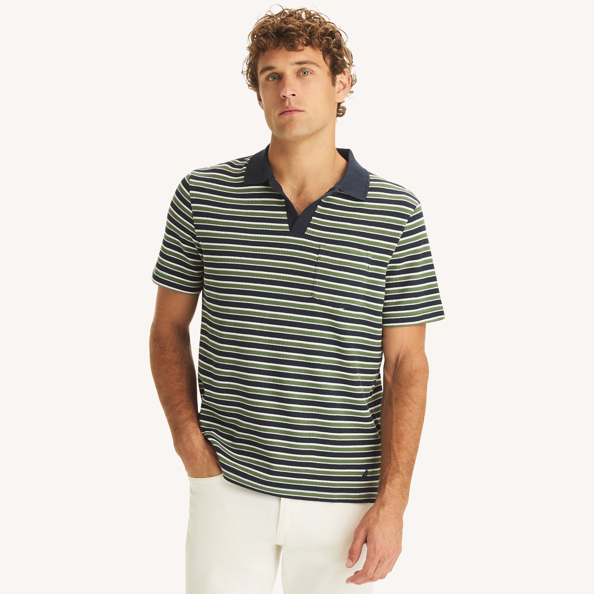 Polo de hombre a rayas