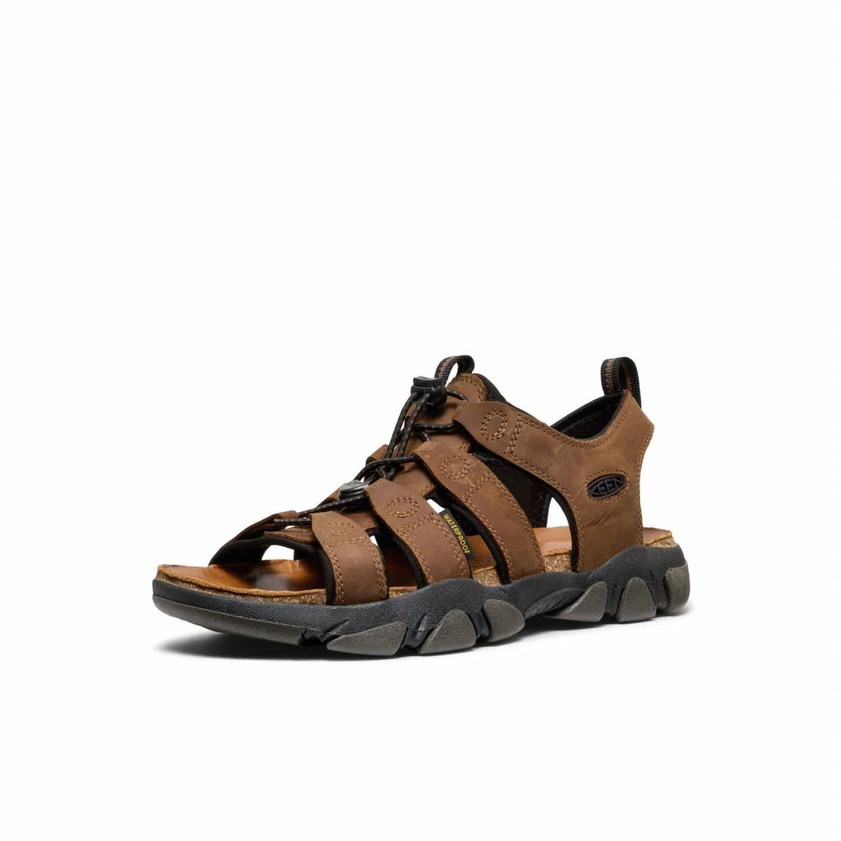 Sandalias de hombre color negro
